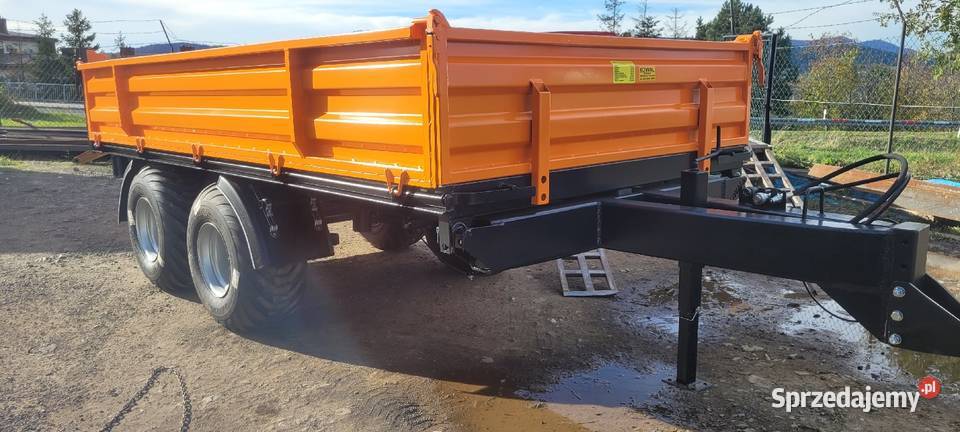 Przyczepa tandem kiper 3str KOWAL PTB155 małopolskie Limanowa