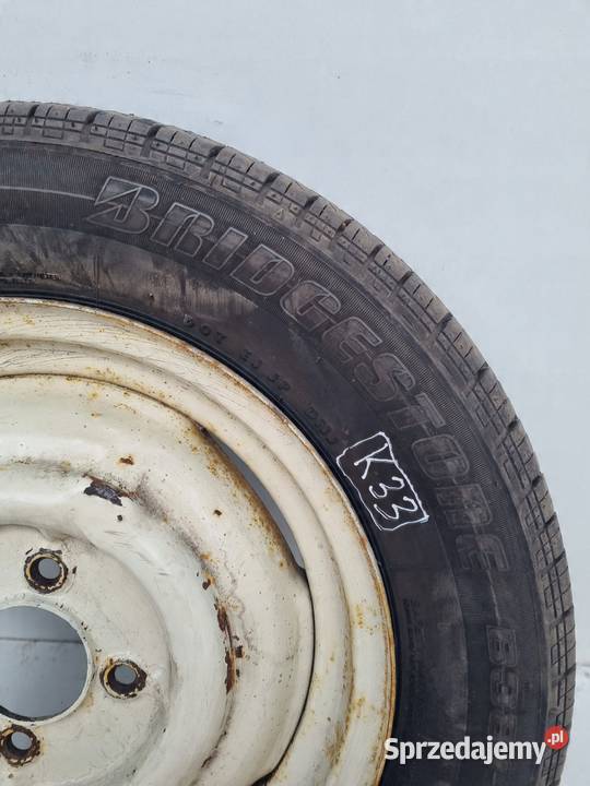 KOŁO ZAPASOWE Zapas felga 14580 R14 4x105
