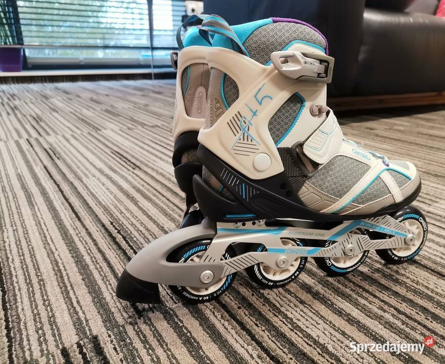 Rolki damskie fitness Oxelo FIT5 37 stan idealny Kielce sprzedam