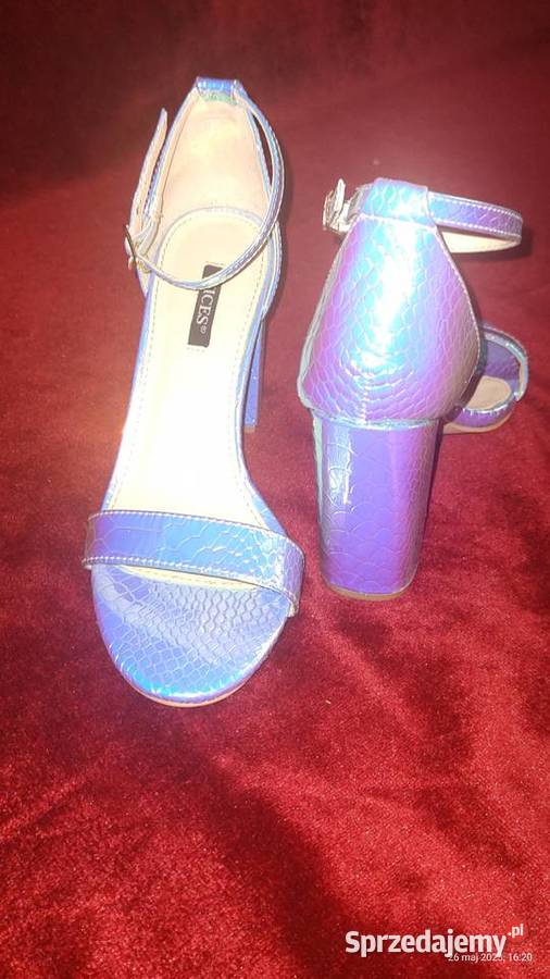 Syrenka buty do tańca i różańca Mieniące się na