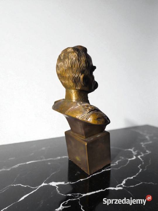 Popiersia z brązu Kościuszko i Piłsudski pomorskie Gdańsk