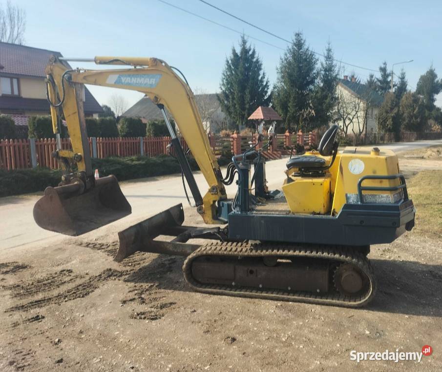 Minikoparka Yanmar B27 świętokrzyskie Busko-Zdrój