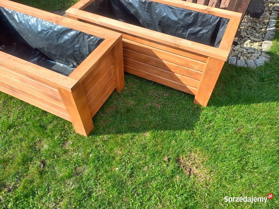 Doniczki ogrodowe drewniane 90 Ropczyce