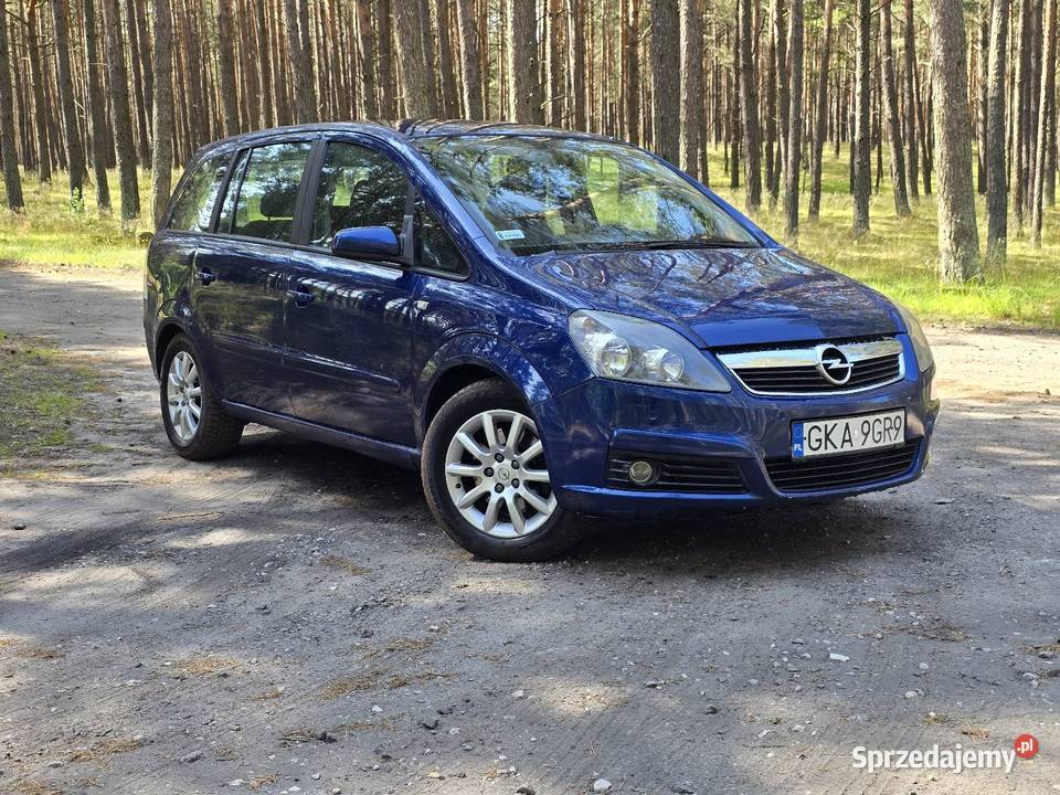 Opel Zafira B 2005 19cdti automat grzane fotele komputer pokładowy kujawsko-pomorskie Grudziądz