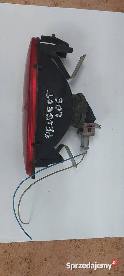 Lampa tylna zderzaka PEUGEOT 206 Szczecin