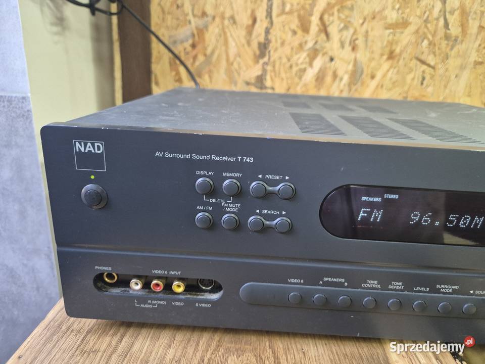 Amplituner T743 zachodniopomorskie Złocieniec