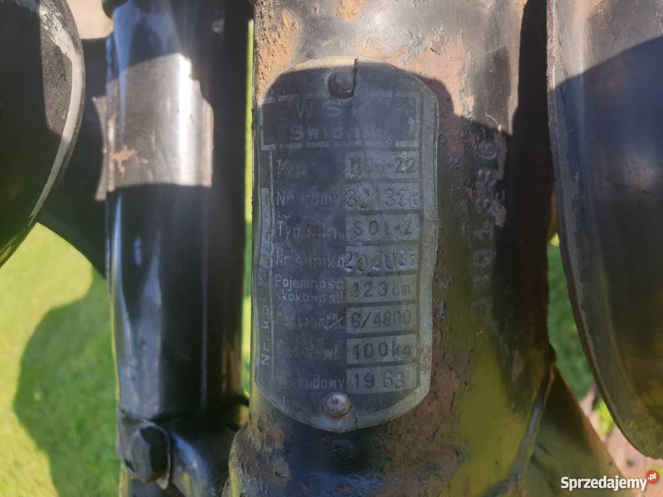 Rama wsk 125 m06 z2 125cm3 WSK Dąbrowa Tarnowska