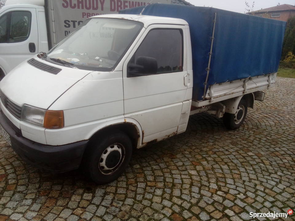 vw t4 transporter skrzyniowy plandeka
