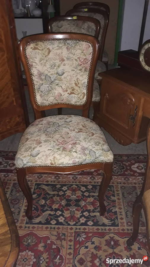 Krzesla ludwikowskie Stoły, krzesła, biurka Tarnogród