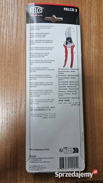 FELCO SEKATOR ręczny Felco 2 Profesjonalny Lublin