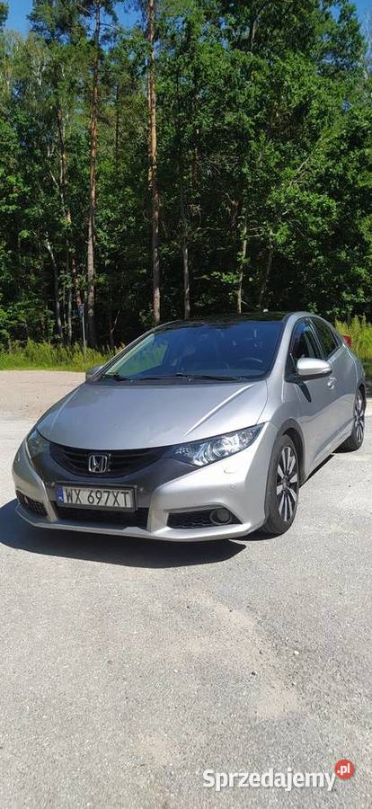 Honda Civic IX 22 diesel 200 panorama full Rok produkcji 2012