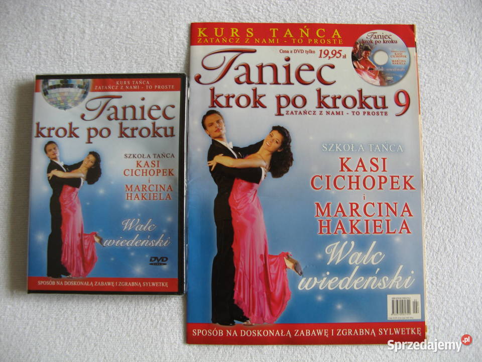 Taniec krok kroku Walc wiedeński DVD gazetka DVD wielkopolskie
