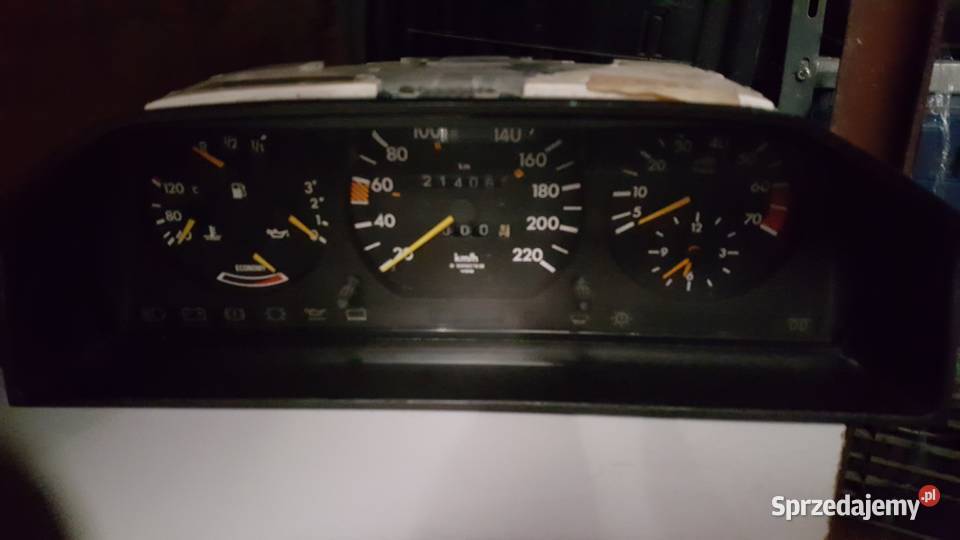 Liczniki mercedes e124 w 124 Rok produkcji 1995 dolnośląskie Lubań