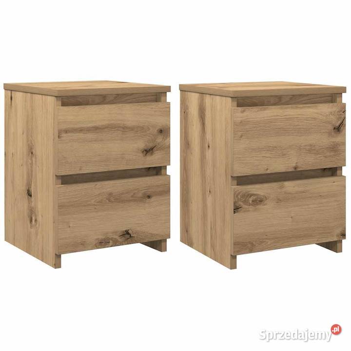 vidaXL Szafki nocne 2 dąb artisan 30x30x40