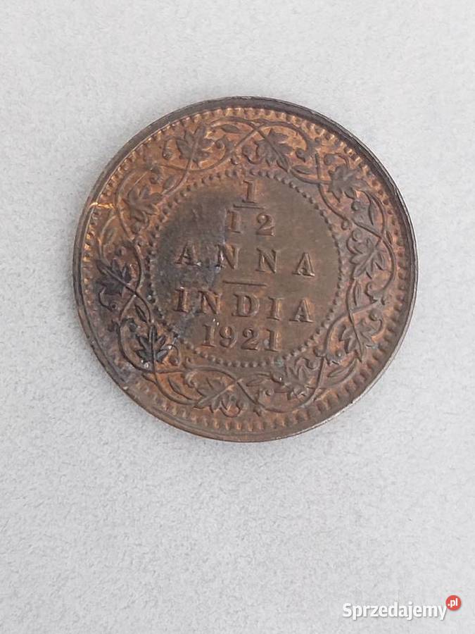 Moneta 112 anna Indie Brytyjskie lubuskie Żary