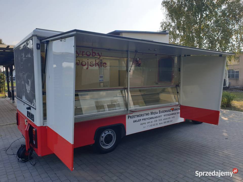 Fiat Ducato Autosklep foodtruck wedliny ryby manualna Gorzów Wielkopolski