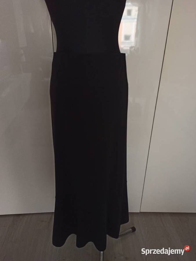 czarna spódnica maxi HM Bez wzoru Częstochowa