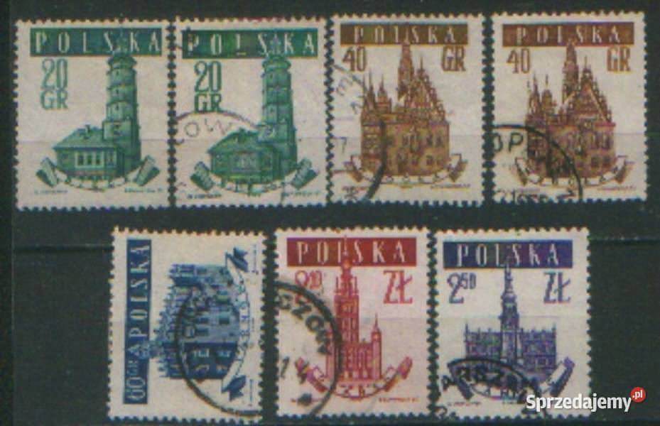 Zn Fi Wykaz w opisie kas z 1958 śląskie Gliwice