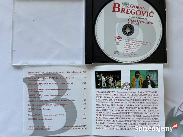 Czas cyganow Kuduzplyta CD z muzyka do filmow sprzedam