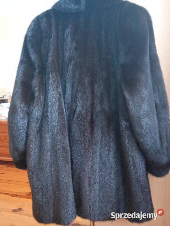 Futro z norek czarne sprzedam