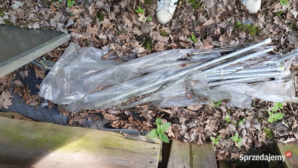 Rurki pręty wciskane ogrodowy stelaż namiotu