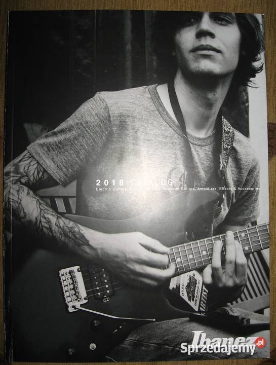 Ibanez 2018 katalog gitar Ibanez Kępice