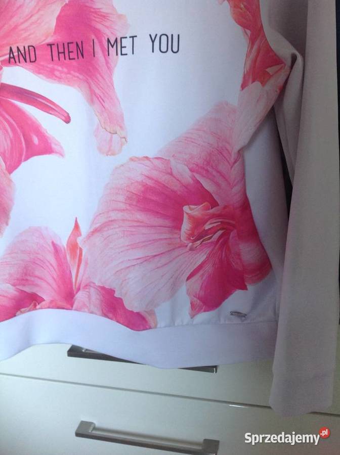 Bluza Biała Damska MOHITO M Motyw Nowa Sól sprzedam