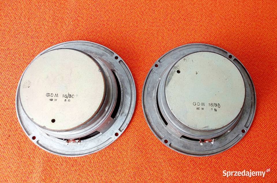 Tonsil GDM 1880 Altus 140 Głośniki UNITRA Starachowice