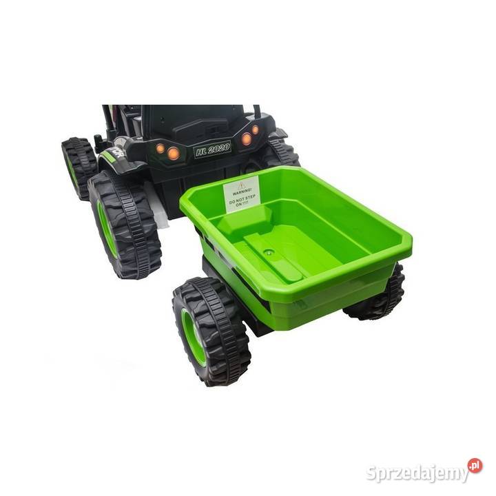 Autko MEGA TRAKTOR Z PRZYCZEPĄ na akumulator Myszków