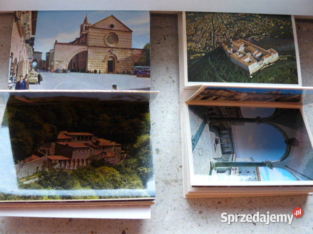 Asyz i Montecassino ksiazeczki ze zdjeciami Kolekcje