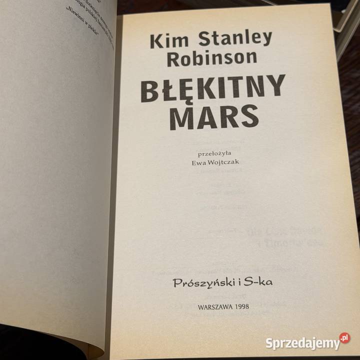 TRYLOGIA MARSJAŃSKA Kim Stanley Robinson miękka Stare Babice