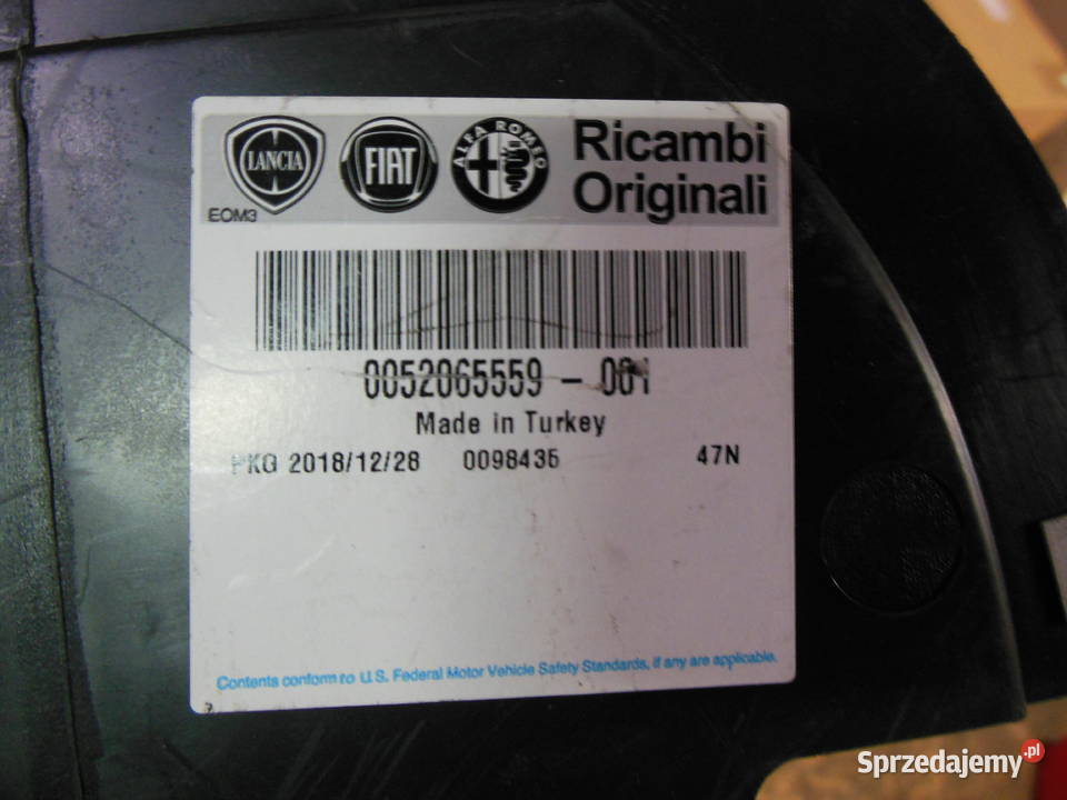 NADKOLE PRZEDNIE PRAWE LEWE FIAT DOBLO 15r dostawcze Kozy