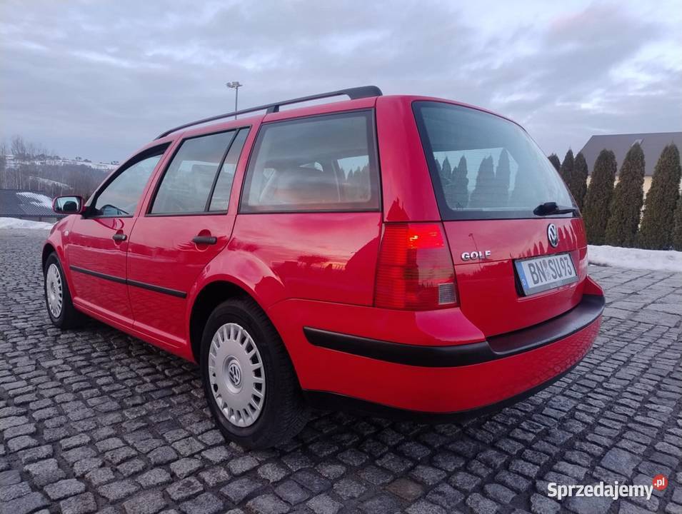 VOLKSWAGEN GOLF 4 BENZYNA STAN KOLEKCJONERSKI 1400cm3 Myślenice