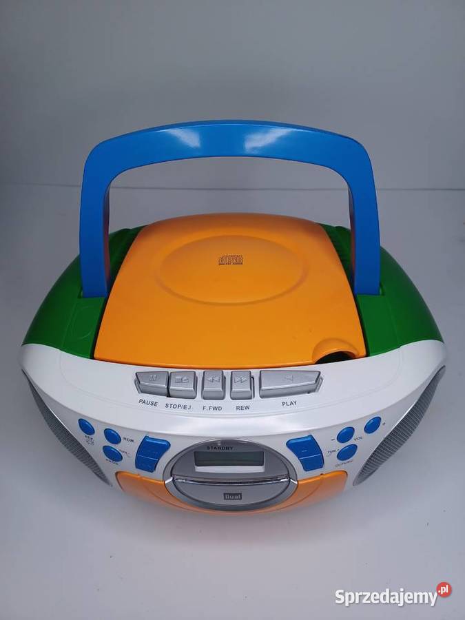 Boombox Dual P70 Radio Fm CD Kaseta AUX Audio Legnica