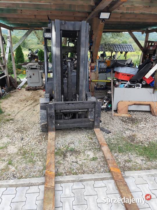 Wózek widłowy Clark LPG triplex 3 t tony MMM Wózki widłowe