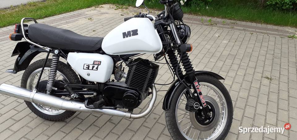 MZ ETZ 251 stan idealny zarejestrowana Mrozy