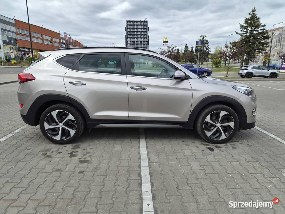 Hyundai Tucson III 16 TGDI 4x4 Automat 2016 Tucson Lublin sprzedam
