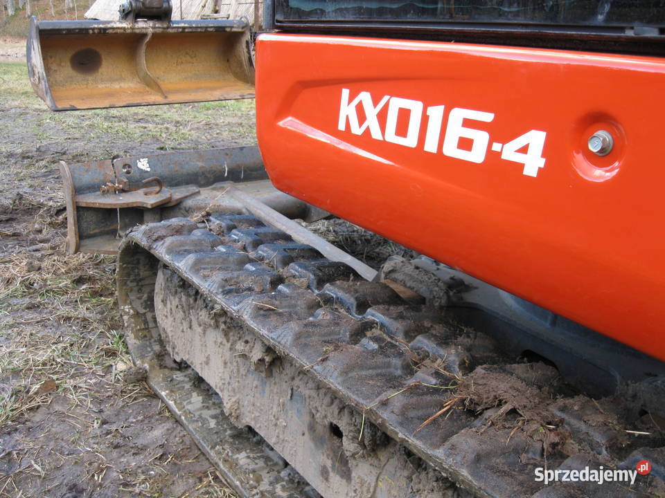 Minikoparka Kubota KX 0164 z 2015 r 0184 0194 nie Kołczygłowy
