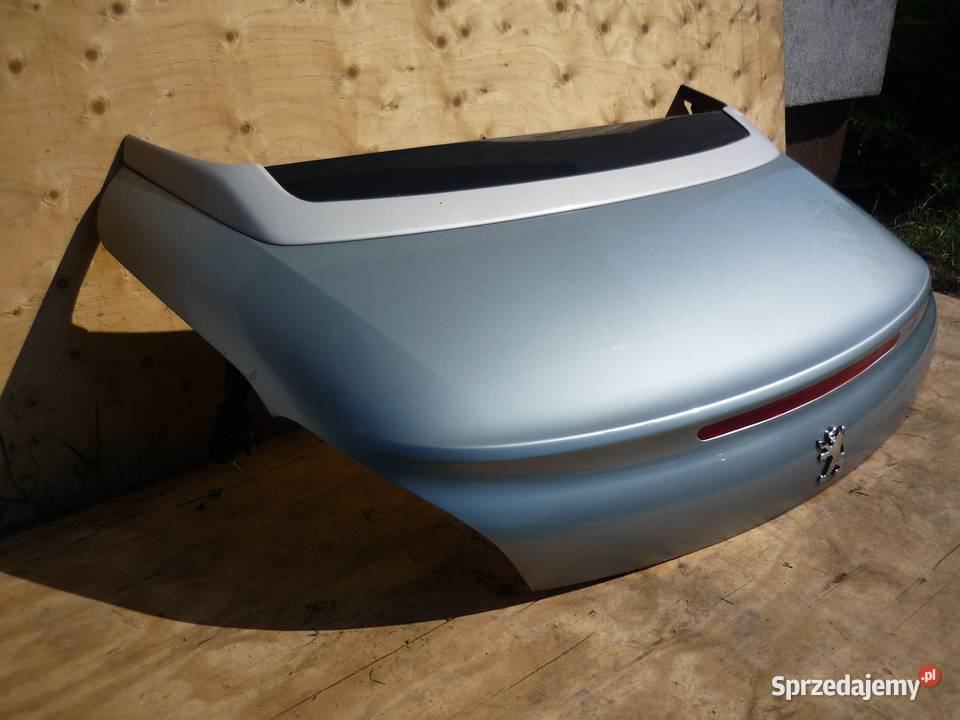 PEUGEOT 207 CC I KGZD 3D KLAPA TYŁ GÓRA wielkopolskie Zbierkowo