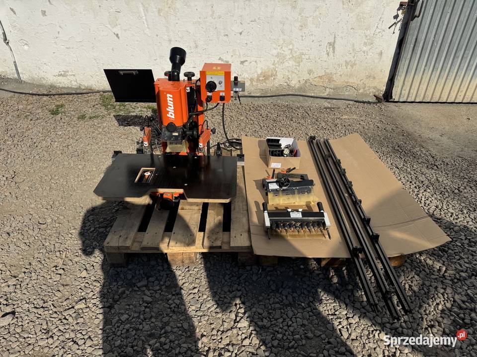 Wiertarka pod zawiasy Blum Minipress Pro Zestaw