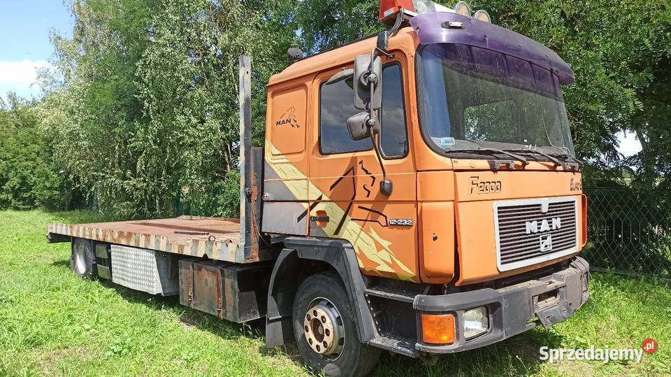 Man F2000 12232 na części skrzynia kabina najazd