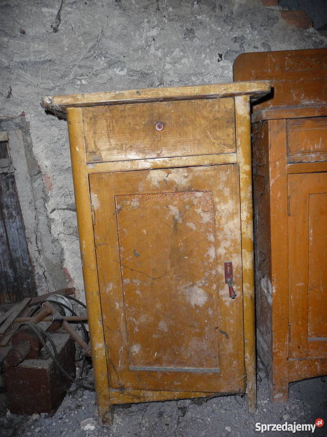 Szafki nocne zabytkowe Antyki, Sztuka, Kolekcje Skoczów