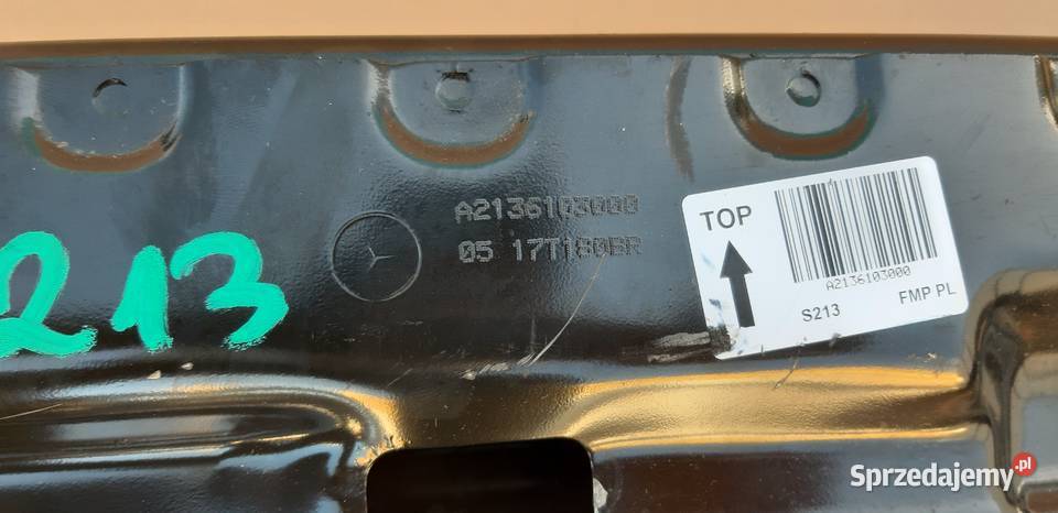 MERCEDES EKLASA W213 BELKA ZDERZAKA TYŁ Trzciel