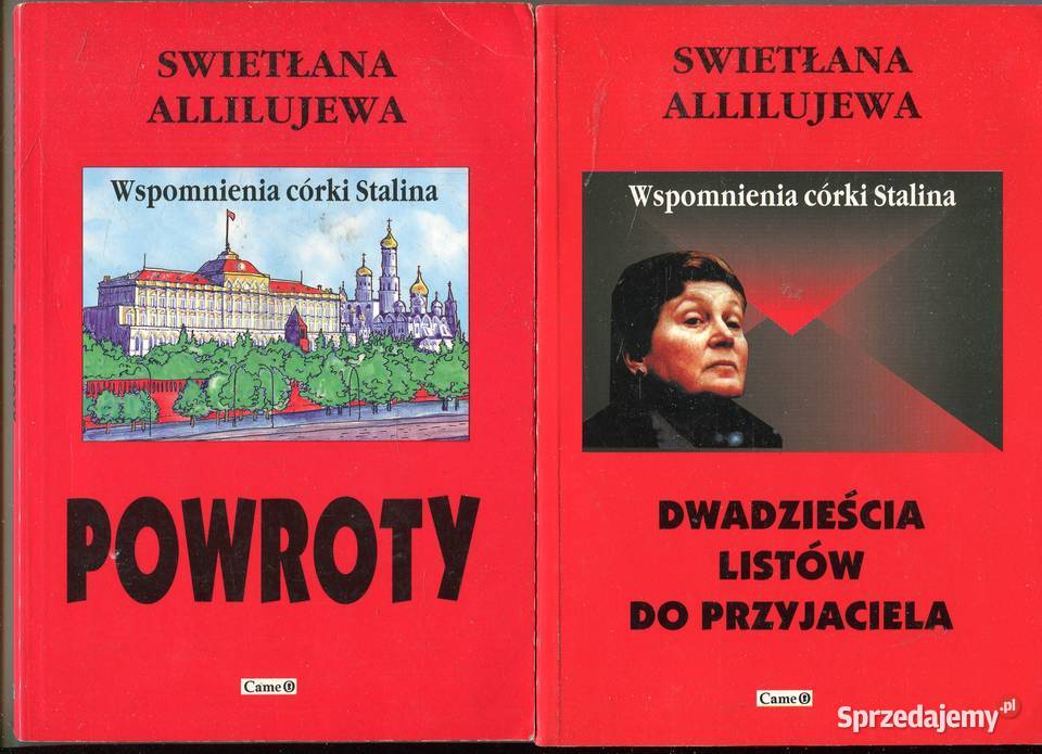 Powroty Wspomnienia córki Stalina Dwadzieścia Pozostałe Szczecin