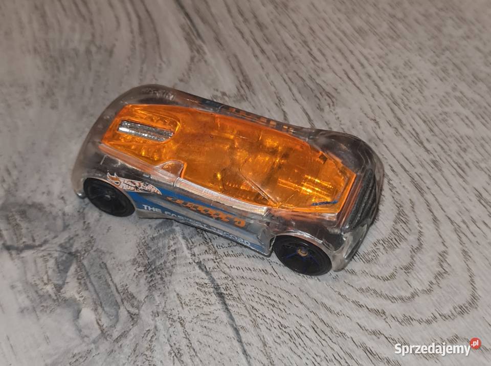 Autko samochód resorak Hot Wheels pomarańczowy 3 lata+