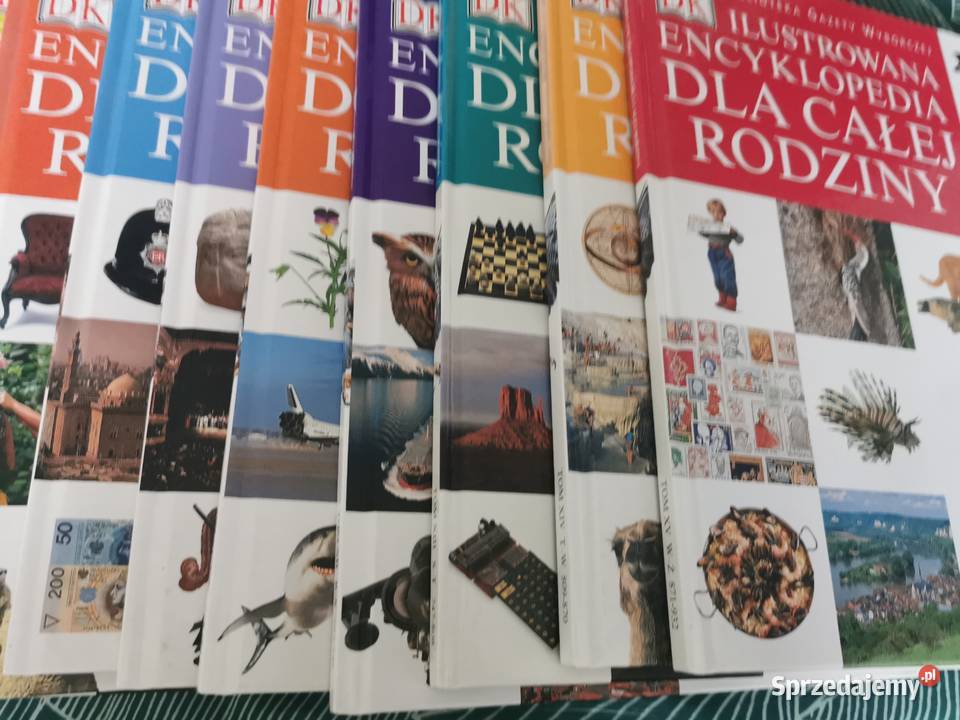 Encyklopedia dzieci Ilustrowana 14 tomów pomorskie Gdańsk