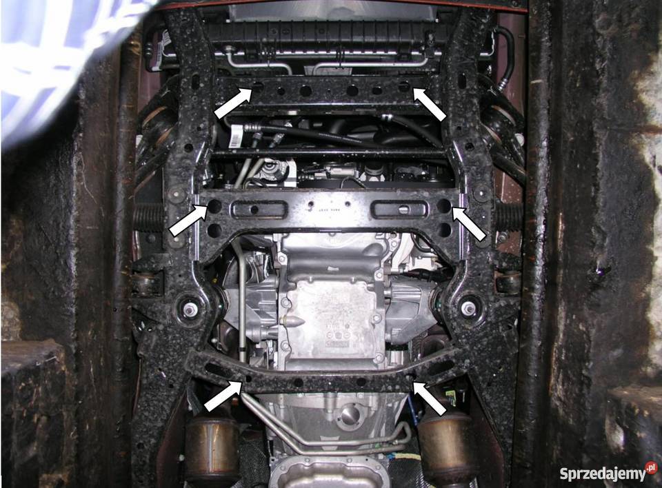 Chevrolet Camaro osłona silnika, miski olejowej, podwozia