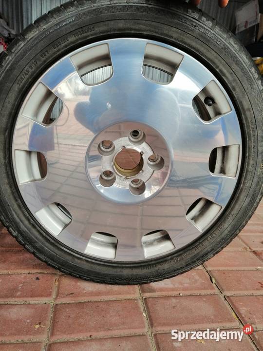 Koło Aluminiowe 5x112 R 17 Polerowane Zapas Audi Bierawa