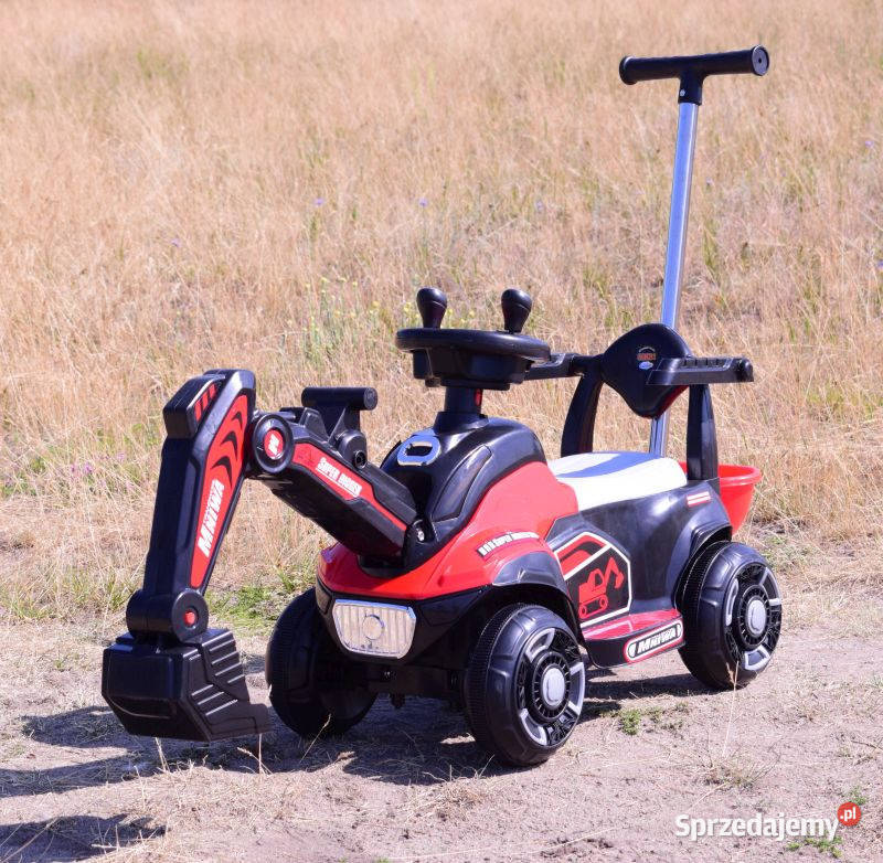 BAWIBUS traktor na akumulator KOPARKA jeździk 3 lata+ Myszków