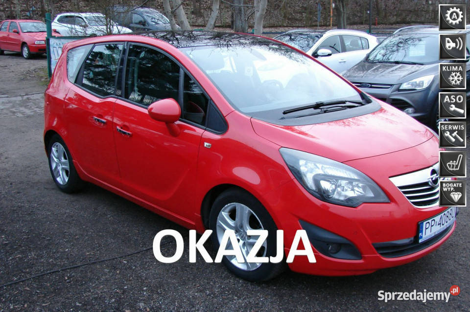 Opel Meriva Automat 17 CDTi Super auto II 2010 wielkopolskie